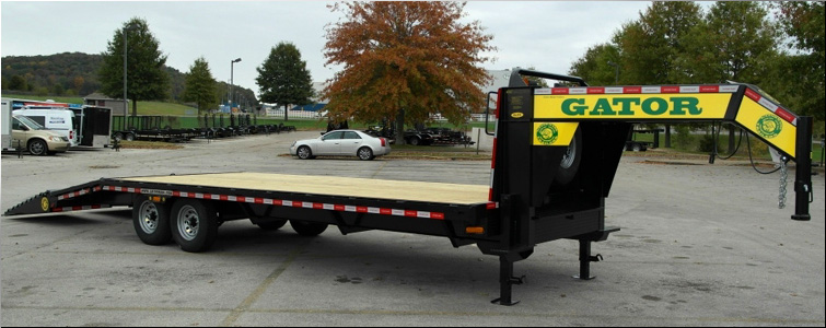 Gooseneck flat bed trailer for sale14k  Henry County, Kentucky